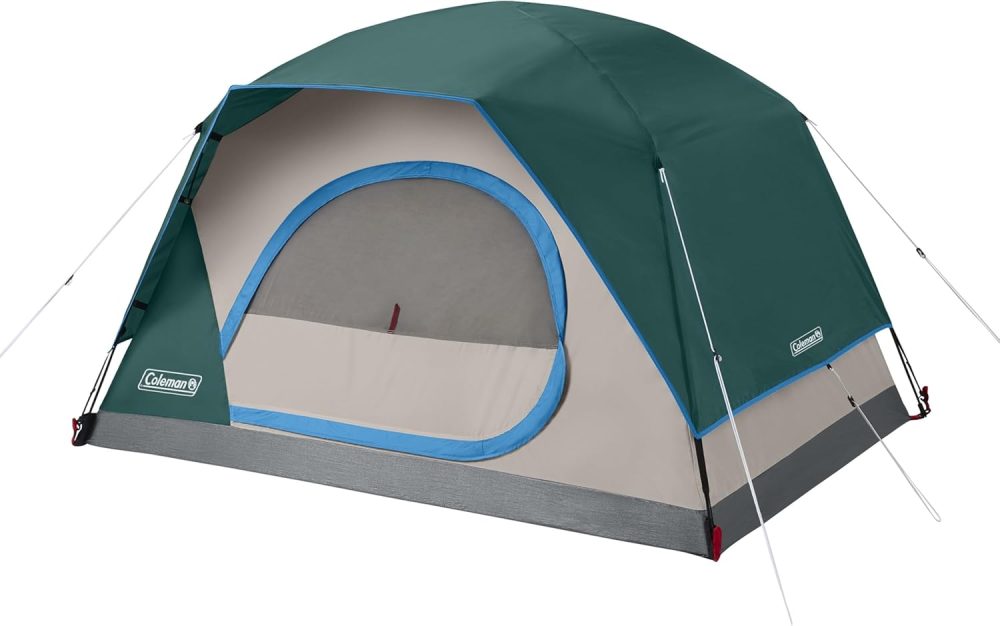 Coleman Skydome Tent with 5 Minute Setup, 2/4/6/8-Person Weatherproof Tent with Rainfly & Carry Bag, 20% More Headroom Than Traditional Canopies - Image 9