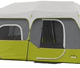 Core 9 Person Instant Cabin Tent - 14' x 9', Green (40008)
