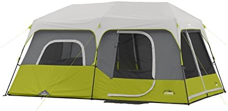 Core 9 Person Instant Cabin Tent - 14' x 9', Green (40008)